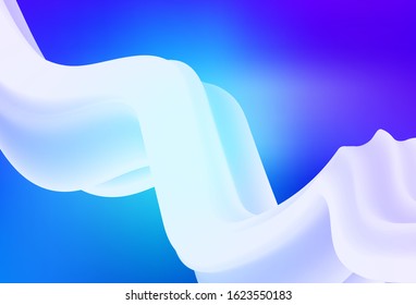 Light Pink, Blue vector abstract blurred background. Creative illustration in halftone style with gradient. New style design for your brand book.