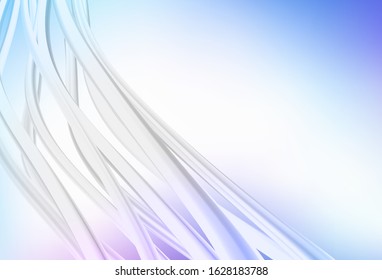 Light Pink, Blue vector abstract blurred background. Glitter abstract illustration with gradient design. New style design for your brand book.