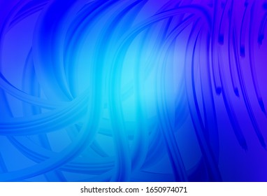 Light Pink, Blue vector abstract bright texture. A completely new colored illustration in blur style. Blurred design for your web site.
