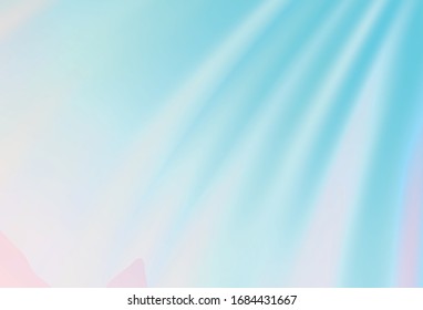 Light Pink, Blue vector abstract bright pattern. Creative illustration in halftone style with gradient. New style design for your brand book.