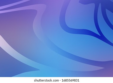 Light Pink, Blue vector abstract blurred background. Creative illustration in halftone style with gradient. Background for designs.