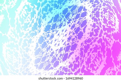 Light Pink, Blue vector abstract doodle background. Childish elegant natural backdrop with gradient. The pattern can be used for coloring books and pages for kids.