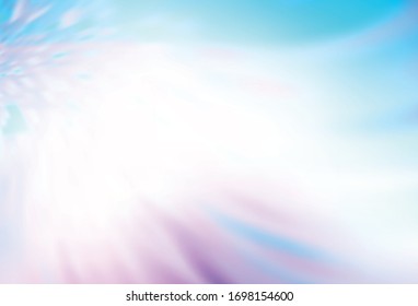 Light Pink, Blue vector abstract blurred background. Glitter abstract illustration with gradient design. Blurred design for your web site.