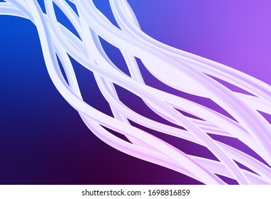 Light Pink, Blue vector abstract blurred background. Creative illustration in halftone style with gradient. Completely new design for your business.