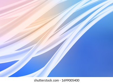 Light Pink, Blue vector abstract bright pattern. Shining colorful illustration in smart style. Background for designs.