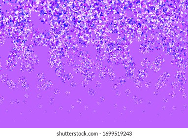 Light Pink, Blue vector abstract design with leaves. New colorful illustration in doodle style with leaves. Template for backgrounds of cell phones.