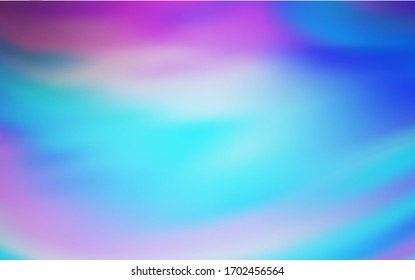 Light Pink, Blue vector abstract blurred layout. Colorful illustration in abstract style with gradient. Elegant background for a brand book.