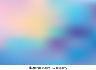 Light Pink, Blue vector abstract blurred background. A completely new colored illustration in blur style. The best blurred design for your business.