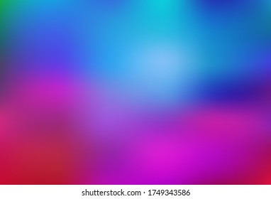 Light Pink, Blue vector abstract blurred layout. Colorful illustration in abstract style with gradient. Background for designs.