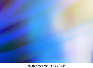 Light Pink, Blue vector abstract blurred background. A completely new colored illustration in blur style. New design for your business.