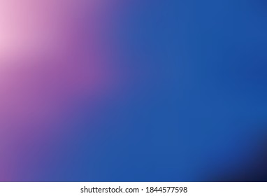 Plantilla brillante abstracta de vector azul rosa claro. Ilustración colorida en estilo abstracto con gradiente. Fondo para un teléfono móvil.