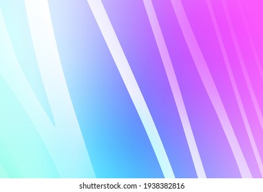 Hellrosa, blaue, abstrakte, helle Vorlage. Eine elegante, helle Illustration mit Farbverlauf. Das beste unscharfe Design für Ihr Unternehmen.