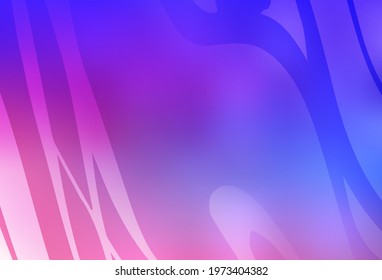 Light Pink, Blue vector abstract blurred background. Modern abstract illustration with gradient. Elegant background for a brand book.