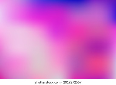 Light Pink, Blue vector abstract bright template. Colorful illustration in abstract style with gradient. Sample for your creative designs.