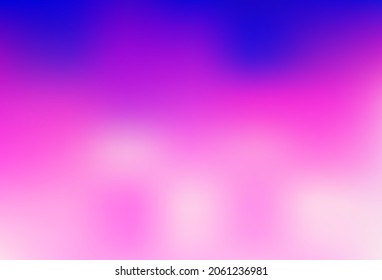 Light Pink, Blue vector abstract bright template. An elegant bright illustration with gradient. Template for cell phones.