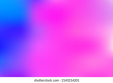 Light Pink, Blue vector abstract blurred template. A vague abstract illustration with gradient. Template for any brand book.