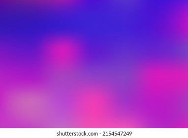 Plantilla borrosa claro, vector azul abstracta borrosa. Una ilustración de color completamente nueva en un estilo bokeh. Plantilla para teléfonos móviles.