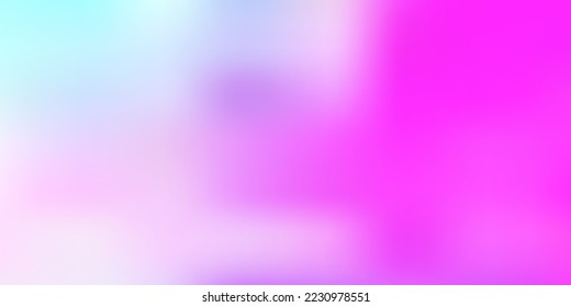 Light pink, blue vector abstract blur texture. Abstract colorful illustration in blur style with gradient. Smart pattern for websites.