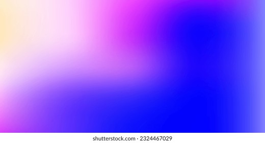 Diseño de borrosidad abstracta de vector azul y rosa claro. Ilustración de gradiente abstracto borrosa con un estilo sencillo. Tu negocio.