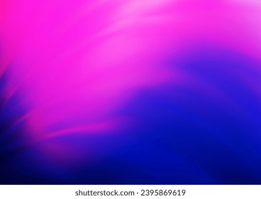 Plantilla abstracta de vector azul rosa claro. Una ilustración de color completamente nueva en un estilo bokeh. La plantilla se puede utilizar para su libro de marca.