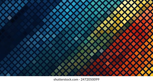 Rosa claro, Vector azul abstracto texturizado fondo poligonal. Diseño rectangular borroso. El patrón con rectángulos repetidos se puede utilizar como fondo.