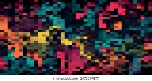 Light Pink, Blue vector abstract textured polygonal background. Blurry rectangular design. The pattern with repeating rectangles can be used for background.