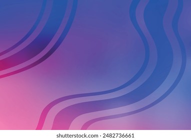 Rosa claro, Vector azul abstracto textura brillante. Colorida ilustración abstracta con degradado. Diseño de estilo Nuevo para tu libro de marca.