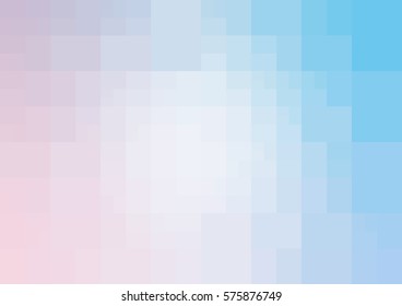 Light Pink, Blue vector abstract textured polygonal background. Blurry rectangle design. Pattern can be used for background.