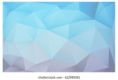 Light Pink, Blue vector abstract textured polygonal background. Blurry triangle design. Pattern can be used for background.