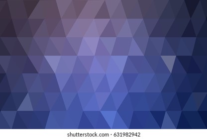 Light Pink, Blue vector abstract textured polygonal background. Blurry triangle design. Pattern can be used for background.