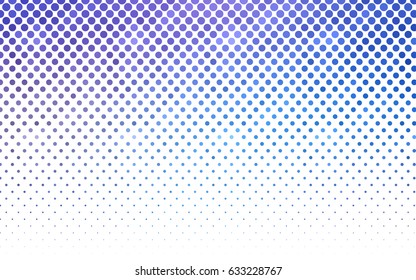 Light Pink, Blue vector abstract pattern with circles. Geometry template for your business design. Background with colored spheres.
