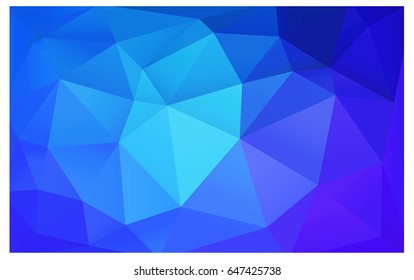 Light Pink, Blue vector abstract textured polygonal background. Blurry triangle design. Pattern can be used for background.