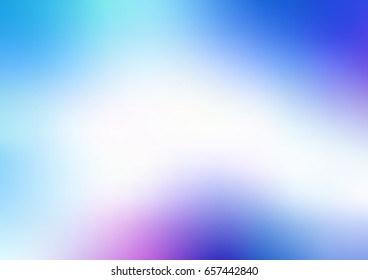 Light Pink, Blue vector abstract blurred background. Modern geometrical abstract illustration with gradient. The elegant pattern can be used as part of a brand book.