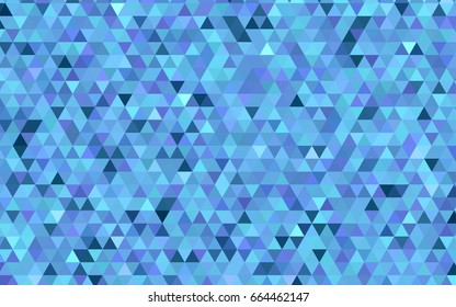 Light Pink, Blue vector abstract mosaic template. A sample with polygonal shapes. A completely new template for your business design.