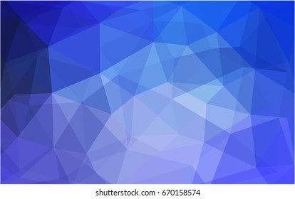 Light Pink, Blue vector abstract textured polygonal background. Blurry triangle design. Pattern can be used for background.