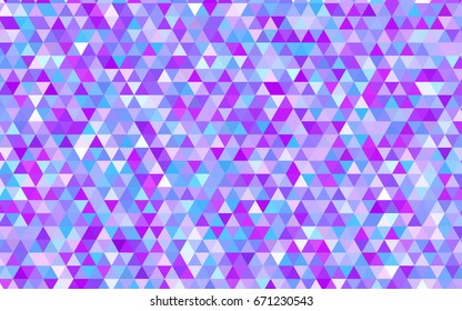 Light Pink, Blue vector abstract mosaic pattern. A vague abstract illustration with gradient. A completely new design for your business.