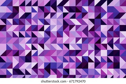 Light Pink, Blue vector abstract mosaic template. Colorful illustration in abstract style with gradient. Brand-new style for your business design.