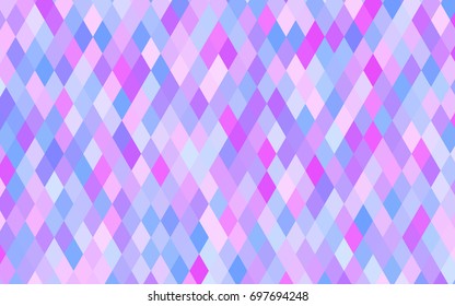 Light Pink, Blue vector abstract polygonal background. A sample with polygonal shapes. Brand-new design for your business.