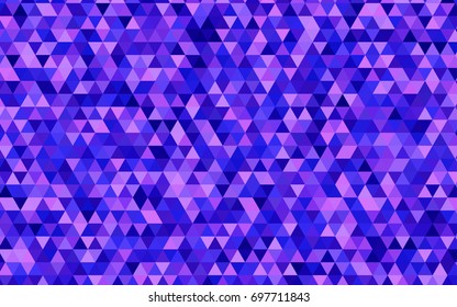Light Pink, Blue vector abstract mosaic template. Modern geometrical abstract illustration with gradient. The textured pattern can be used for background.