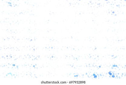 Light Pink, Blue vector abstract textured polygonal background. Blurry rectangular design. The pattern with repeating rectangles can be used for background.