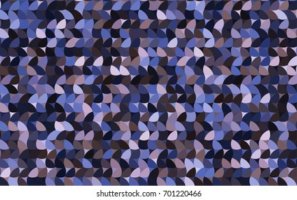 Light Pink, Blue vector abstract pattern with circles. Geometry template for your business design. Background with colored spheres.