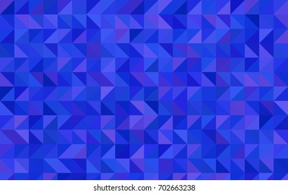 Light Pink, Blue vector abstract mosaic template. Creative geometric illustration in Origami style with gradient. The template can be used as a background for cell phones.