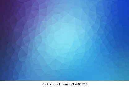 Light Pink, Blue vector abstract textured polygonal background. Blurry triangle design. Pattern can be used for background.