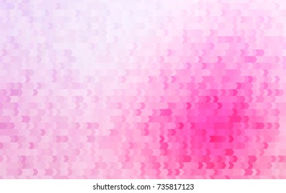 Light Pink, Blue vector abstract textured polygonal background. Blurry rectangular design. The pattern with repeating rectangles can be used for background.