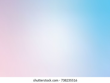 Light Pink, Blue vector abstract blurred pattern. Creative illustration in halftone style with gradient. A completely new design for your business.