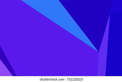 Light Pink, Blue vector abstract polygonal pattern. Modern geometrical abstract illustration with gradient. The template can be used as a background for cell phones.