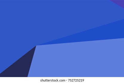 Light Pink, Blue vector abstract polygonal template. Glitter abstract illustration with an elegant design. A new texture for your design.