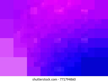 Light Pink, Blue vector abstract textured polygonal background. Blurry rectangle design. Pattern can be used for background.