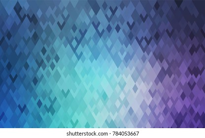 Light Pink, Blue vector abstract textured polygonal background. Blurry rectangular design. The pattern with repeating rectangles can be used for background.