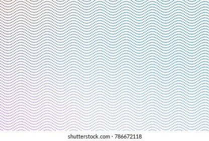 Light Pink, Blue vector abstract pattern with circles. Geometry template for your business design. Background with colored spheres.